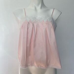 Bert Yelin for Iris 60s vintage lace camisole union made USA